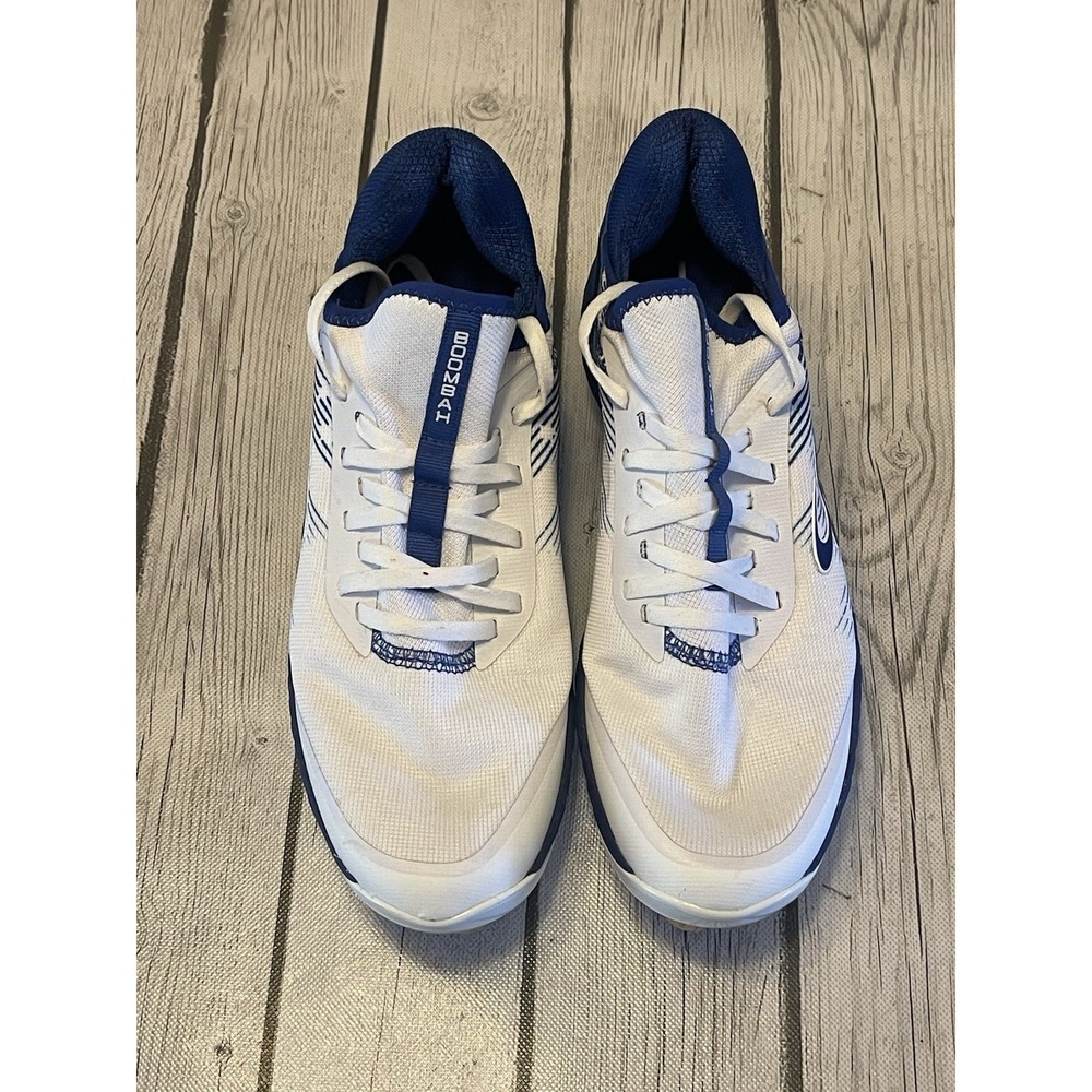 New Balance Boombah Metal Baseball Cleats Low Men's Baseball Cleat Blue Size 8